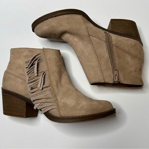 Mossimo Fringe Ankle Boots
